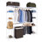 58'' - 83'' Closet System Starter Kit-808448967