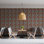 Falkirk Perth 24'' L x 24'' W High Gloss PVC Drop-In Ceiling Tile In Brown/Gray