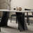 Light simple creative dining table and chair-104769641