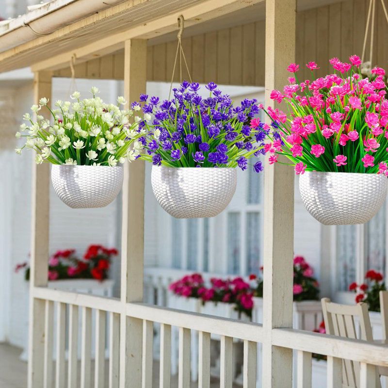 Arrangement floral fleurs de jasmin artificielles, Multicolore
