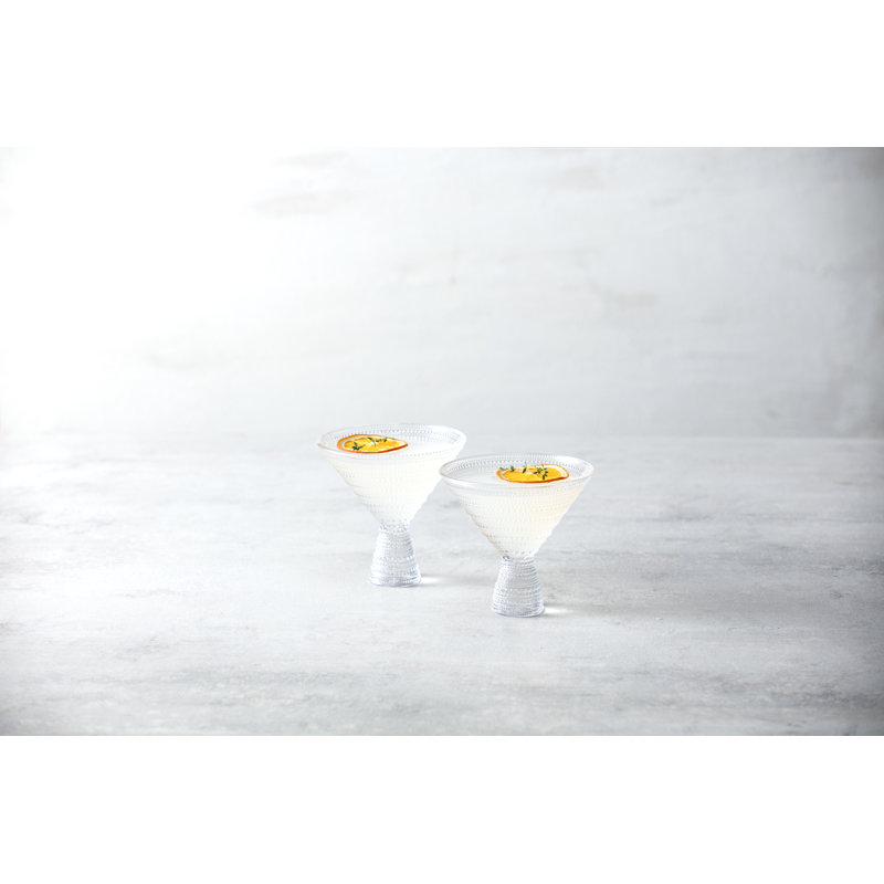 Fortessa Jupiter Glass, 11.5 Ounce Martini, Clear