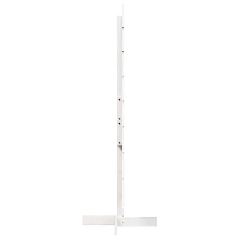 Wood Holiday Shaped Ornament, White, 150cm H x 76cm W x 50cm D