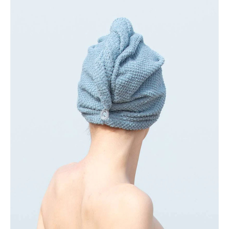 Serviette de bain en coton turc, Bleu
