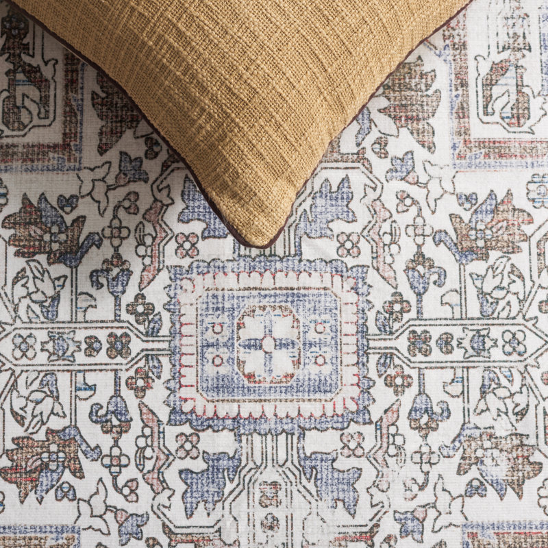 Arizona Performance Machine Washable Oriental Rug, Oval 5' x 8'