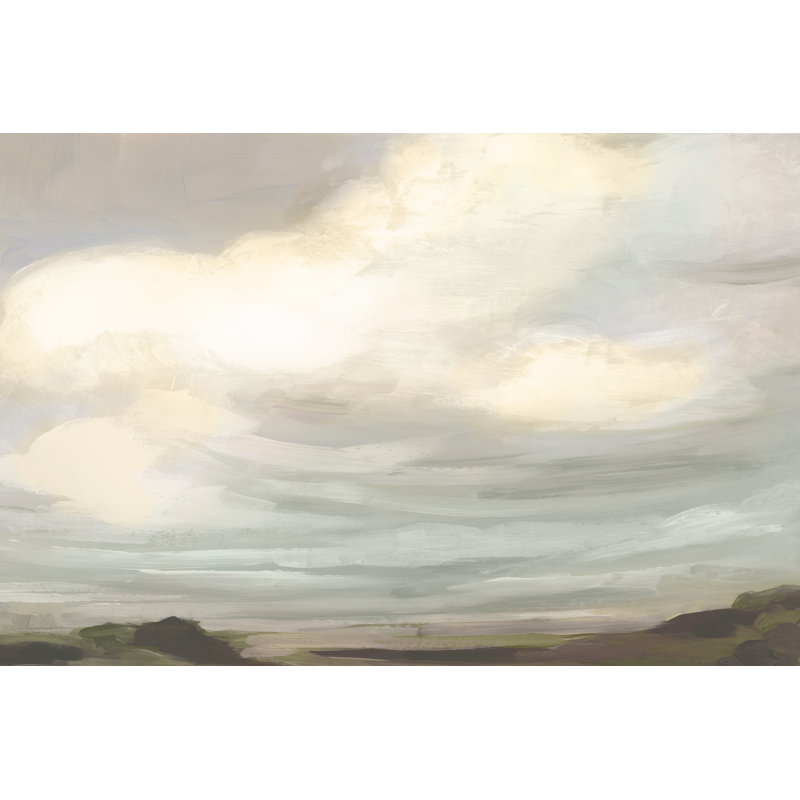 «Estime Mute Sky Horizon II» sur toile par June Erica Vess, H 8 po x l 12 po