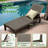 3-Piece Outdoor Chaise Lounge Recliner Chairs with Storage Table/Box-336324650