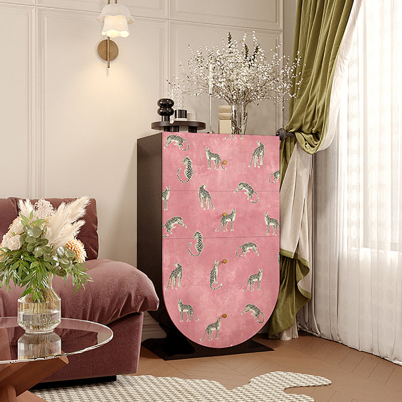 Armoire décorative simple moderne et luxueuse