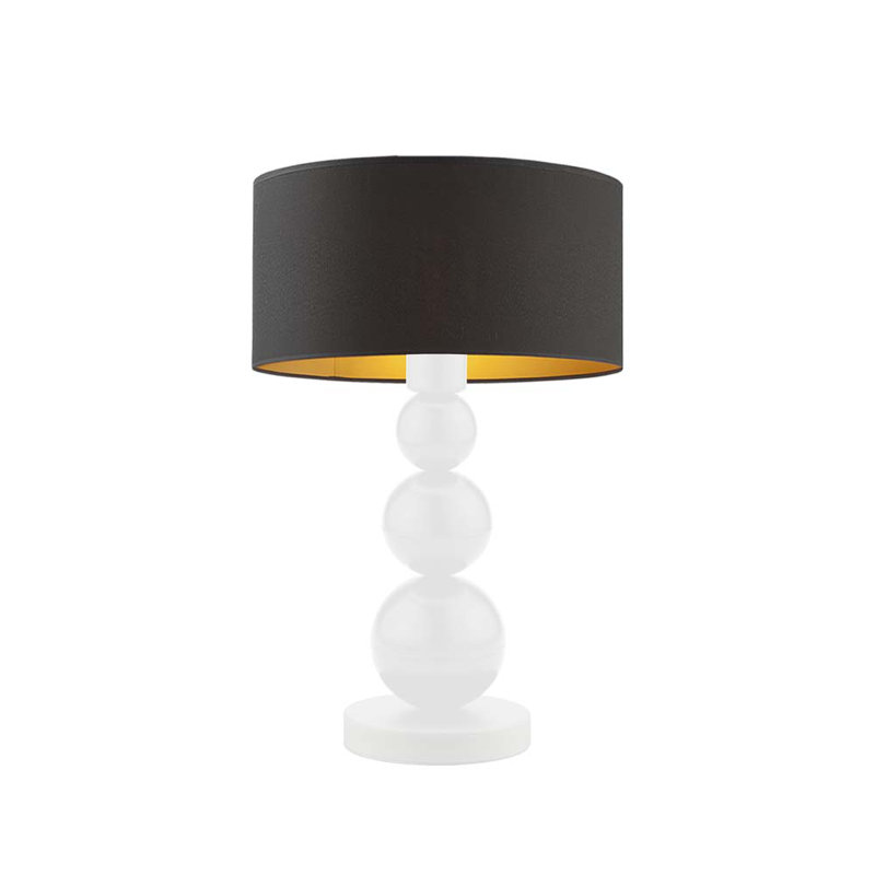 Ruffy Lamp, Black, White