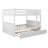 Abdia Full Over Full Solid Wood Standard Bunk Bed with Trundle by Harriet Bee-2091065628