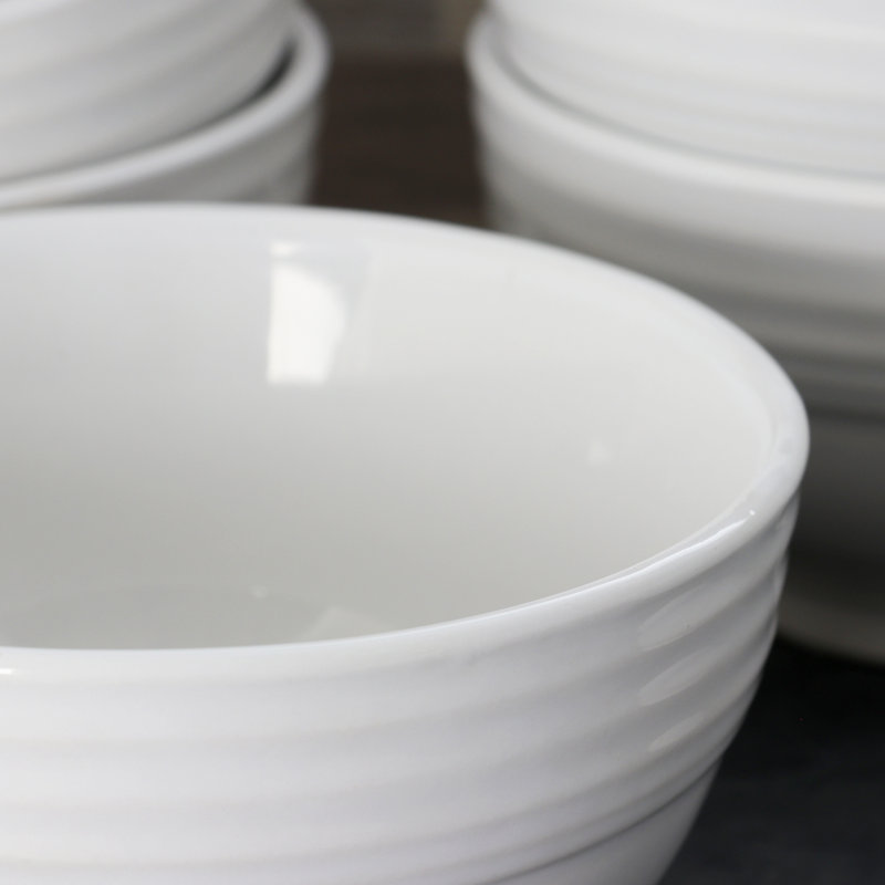Cockrell Hill 22 oz. Rice Bowl, White