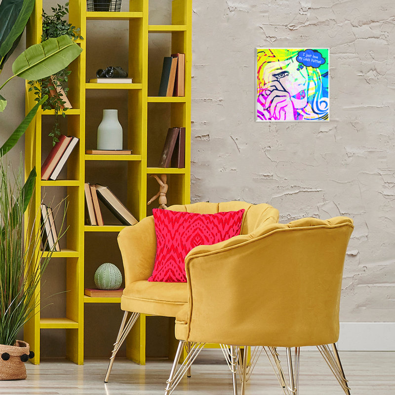 Pop Comic Style Glam Wall Plaque Art by Graffi*tee Studios