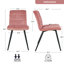 Leann Tufted Velvet Upholstered Back Side Chair-752985856