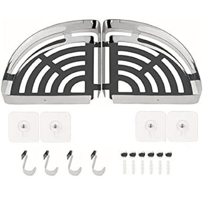 Galicia Metal Bathroom Shelves
