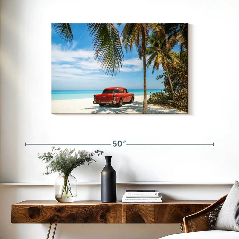Voiture rétro Mehar Varadero Beach, H 24 po x l 36 po