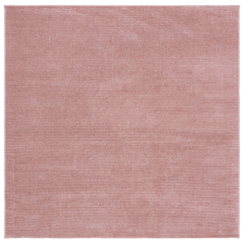 Durah Performance Solid Color Rug, Square 6'7"