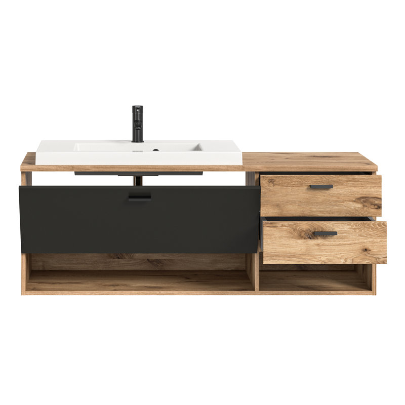 Bridgman 140mm Single Bathroom Vanity with Drop In Basin