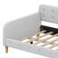 Twin Size Upholstered Daybed With 4 Support Legs-1520835944-1520835951
