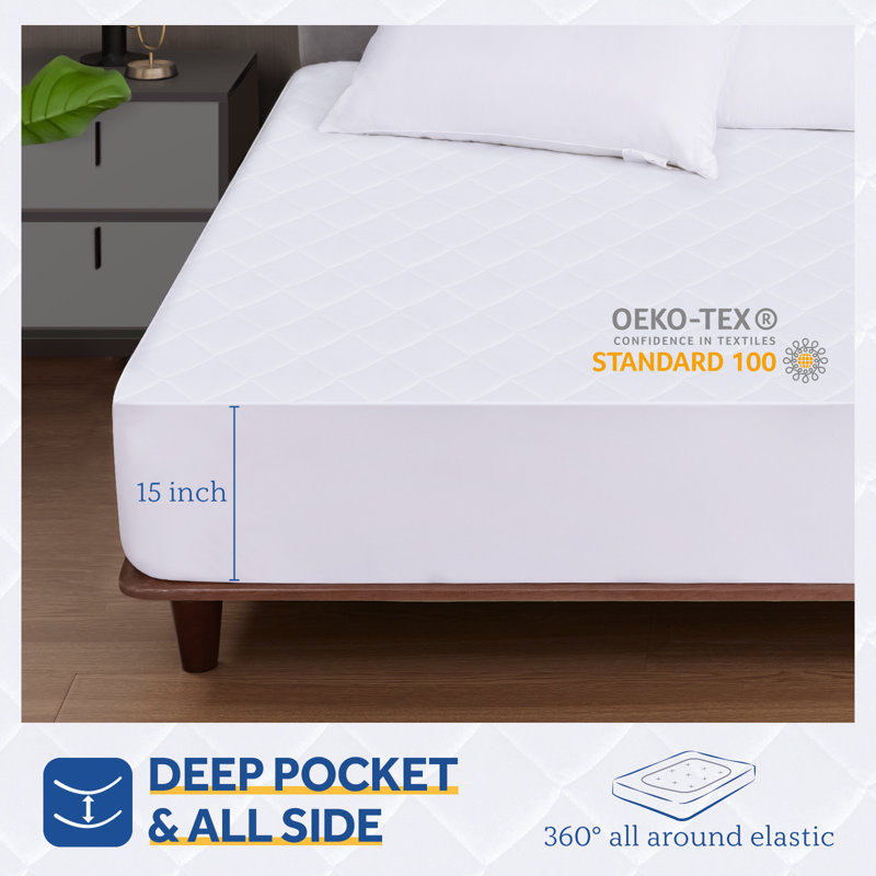 Couvre-matelas chauffant, Simple