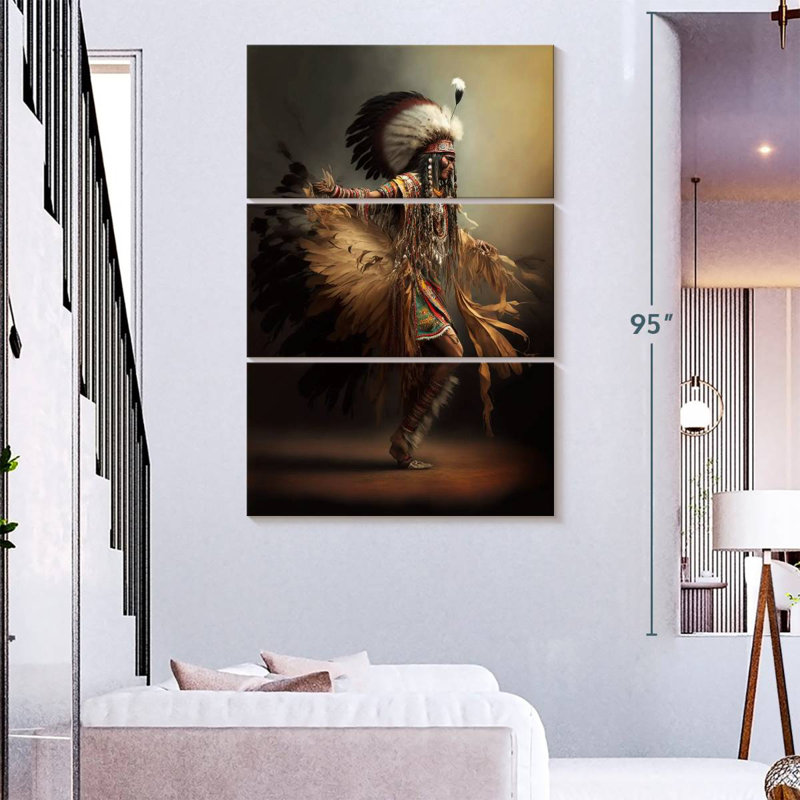 Lelar Freedom Dance, 74" H x 48" W