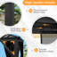 Pavillon de jardin en aluminium à toit double avec toit rigide-87351381