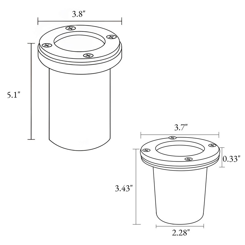 1-Light Inground Light