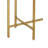 Flying Gold Marble Top End Table-90199956
