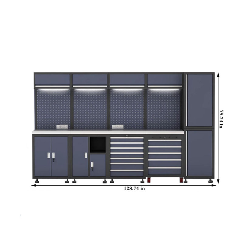 Système de rangement complet pour garage atelier