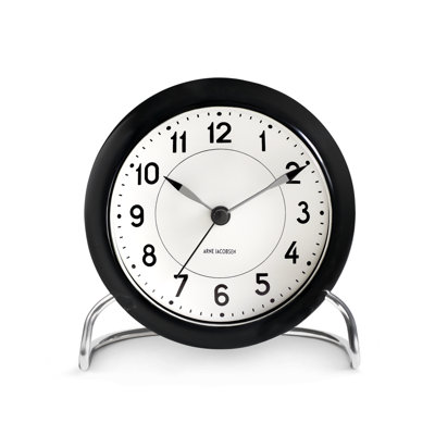 Station Analog Electric Alarm Tabletop Clock