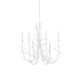 Twiggy 6 - Light Wrought Iron Chandelier