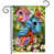 Oiseaux roses/bleus/rouges