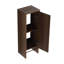Petite armoire murale de 12 pouces, porte à fermeture douce, convenant à une petite salle de bain, bureau, pièce de rangement, ébène brun-303528226