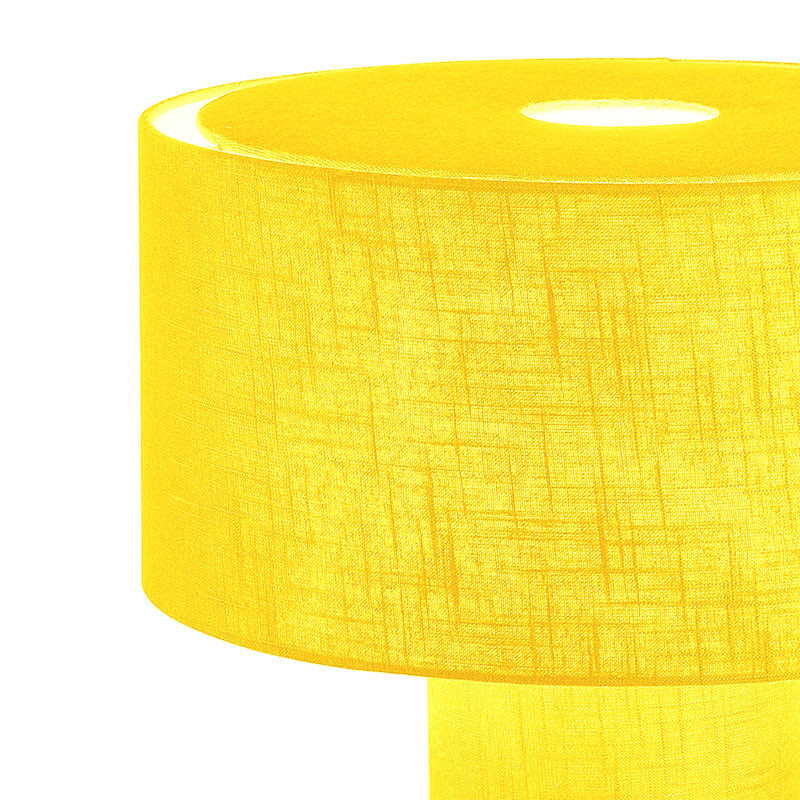 Clair de lune, lampe de table, moutarde, Jaune