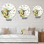 Floral Fractal III - Horloge murale moderne-59914748