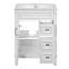24" Bathroom Vanity With Ceramic Sink, Small Bathroom Sink Cabinet, Modern Cabinet With 2 Drawers And Adjustable Shelf-1486004642-1486004641