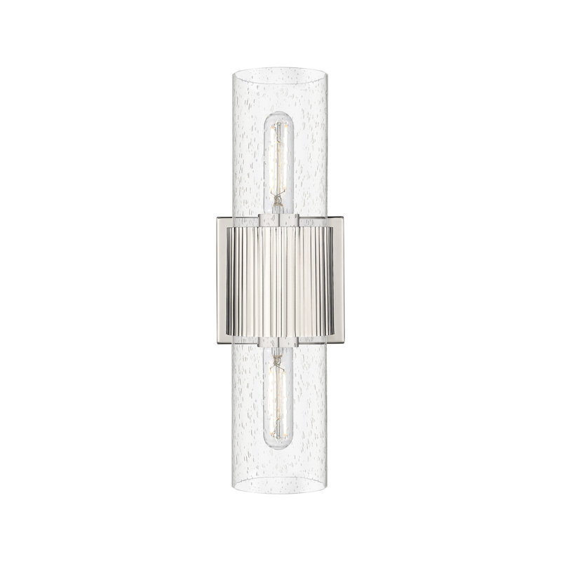 Éclairage pour meuble-lavabo mural 7 po Bolivar, Bullé, Nickel poli