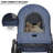Folding 3 Wheel Pet Stroller, Foldable Dog Jogger Stroller with Adjustable Handlebar and Mesh Window-93284060