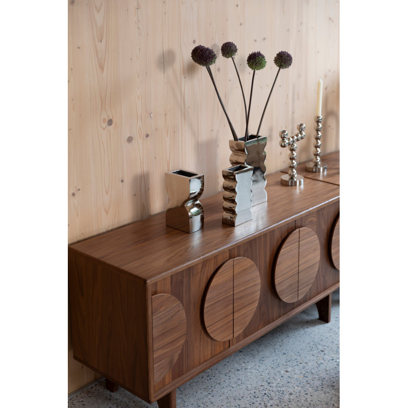 Groove 47'' W Sideboard, Walnut