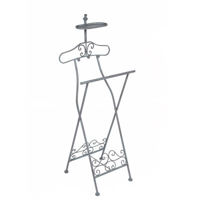 Rocha Iron Free -standing Storage Valet Valet
