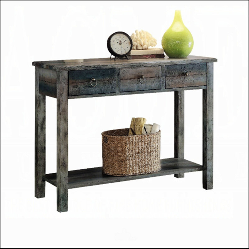 Versatile Console Table With Multiple Storage Options And Sturdy Construction