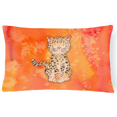  Coussin léopard aquarelle Leopard