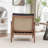 Rayn Solid Wood Upholstered Armchair-1500858715