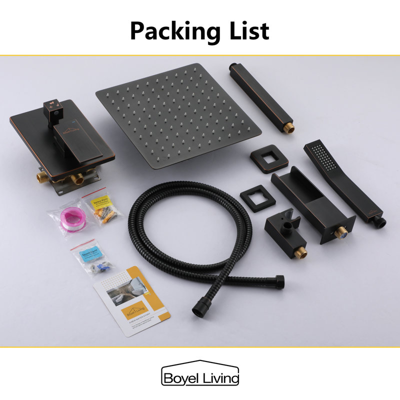 All-In-One Kit with Rough in-Valve, Oil Rubbed Bronze