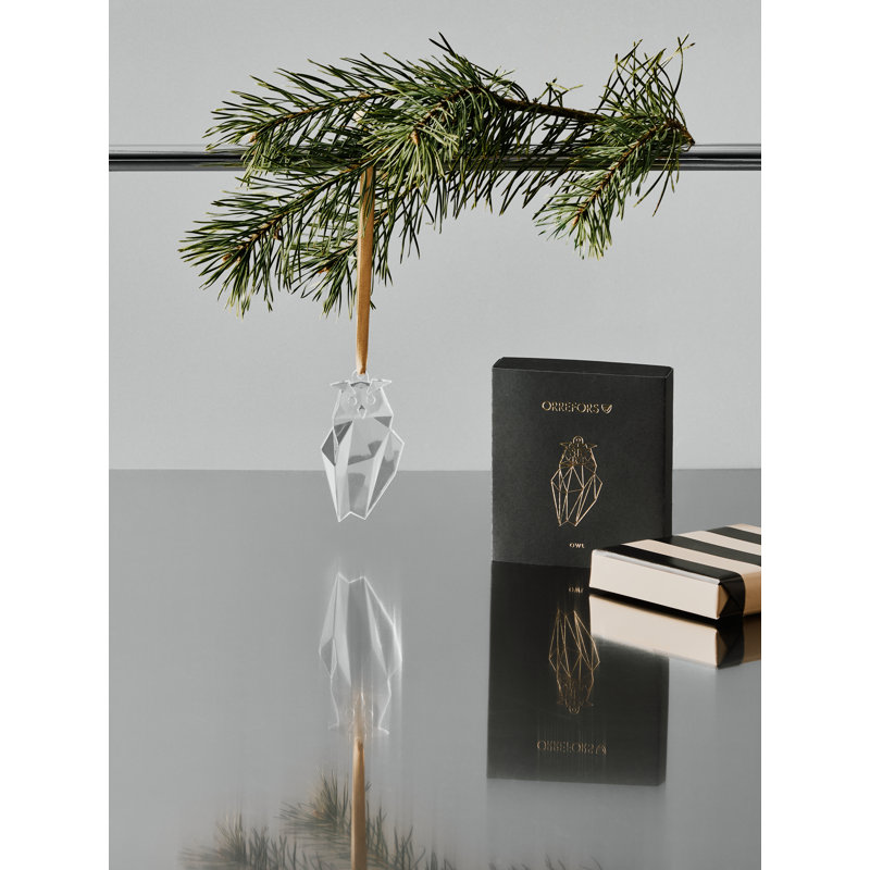 Holiday Ornament Scandinavian Forest - Owl