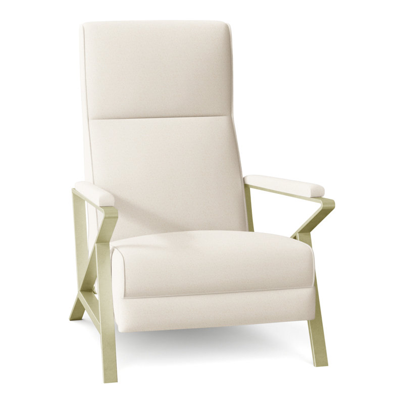 Infinity 28.25" Wide Manual Standard Recliner, Brushed Brass, Perigold Pierson Snow