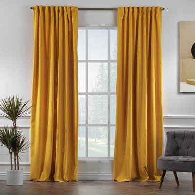 Extra Long & Extra Wide Decorative Curtain Single Panel