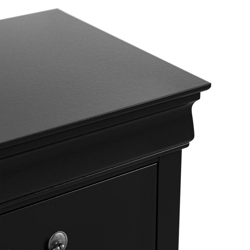 Aberdeen 21.5'' W Nightstand, Black