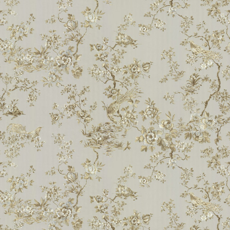 21" x 33' Texture Non-Pasted Wallpaper Roll, Grey/Brown/Green