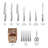 Cuisinart 15pc Stainless Steel Cutlery Block Set