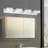 Stanwin 24.4" 4 - Light Bathroom Vanity Light Crystal Mirror Front Make-up Wall Light