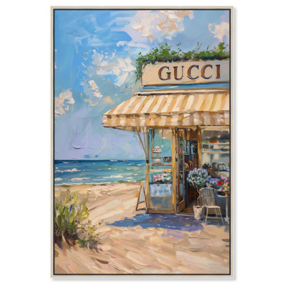 By the Sea Store Canvas Monet Coastal by